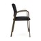 Lesro Newport Wide Hip Chair Metal Frame, Bronze, MD Black Upholstery NP1261 - alternate 3